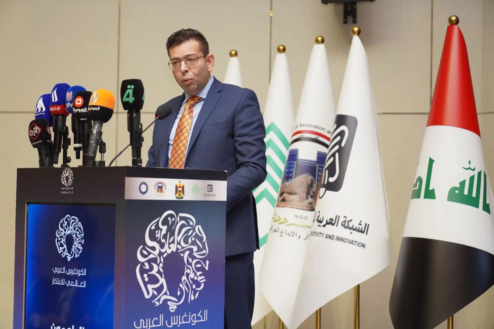 فهد العملة: بغداد تُعلن انطلاق الميثاق العربي للابتكار وتحتضن مقر الكونغرس الدائم